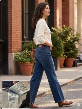 Levi's 318 Shaping Wide-Leg Jeans